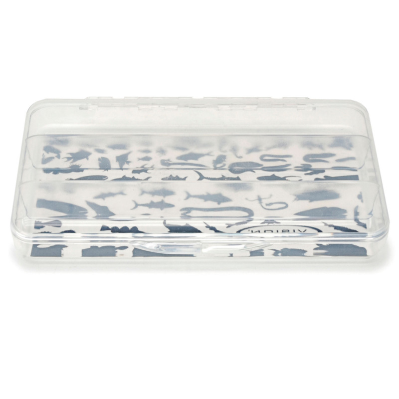 tube 3 compartments vision fly box