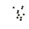 Główki Wolframowe Czarne (10) - hetpb25-25mm
