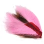 Bucktail pieces kawałki ogon jelenia - pink-rozowy-btp103
