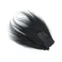 Bucktail pieces kawałki ogon jelenia - black-czarny-btp100